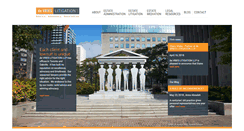 Desktop Screenshot of devrieslitigation.com